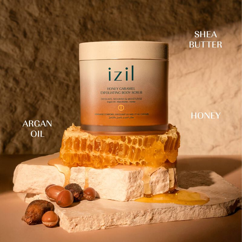 Honey Caramel Exfoliating Body Scrub image number null